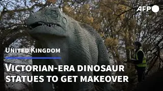 London's Victorian-era dinosaurs to get multimillion makeover | AFP