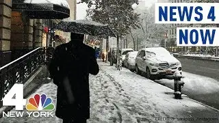 NYC Sees First Snow of the Season | News 4 Now