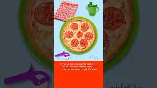 🍕 Solve This Fun Pizza Math Riddle | 🧠 A Brain Teaser for Kids