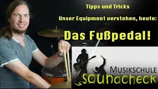 Drums: Das Fußpedal einstellen - Lerne dein Equipment richtig kennen! / Tipps und Tricks