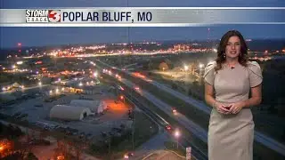 The cool down and light rain arrives tomorrow