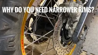Tenere 700 2.5in rear RIM - WHY?