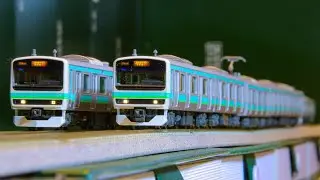【KATO 鉄道模型】【E231系 常磐線】【Nゲージ】我が家に緑の常磐線がやってきました！