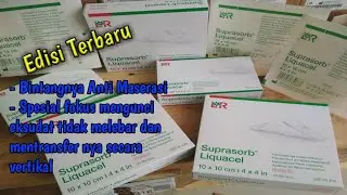 Suprasorb Liquacel ( Hydroactive Fibre Dressing ) Anti Maserasi pelindung tepi luka | Buatan Jerman