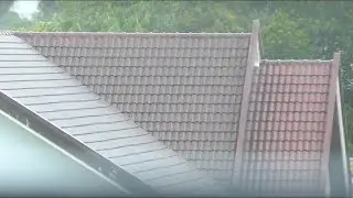 Downpour Rain Sounds on House's Roof - Forget Your Worries and Concerns and Fall Asleep Quickly.
