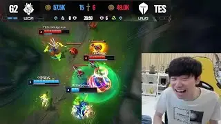 Doinb Reaction G2 Demolish TES - Full 3 Game Highlight / MSI 2024