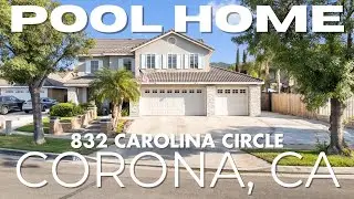 Mountain Gate Pool Home for Sale in Corona, CA