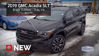 2019 GMC Acadia SLT BLACK EDITION - W0242 | Walkaround