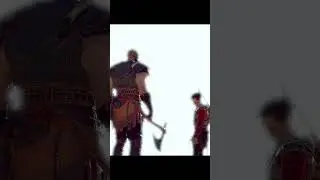 Atreus:You're giving me your axe-GOD OF WAR,  #godofwar #godofwargame #gowkratosaxe #shorts