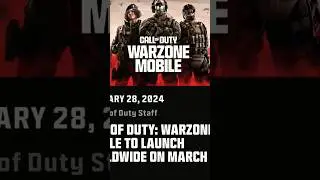 COD Warzone Mobile Official*India* Launching Date✅ #warzonemobile #launchingdate #india #scoregaming