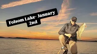 Folsom Lake Bass Fishing - The search for a winter limit continues