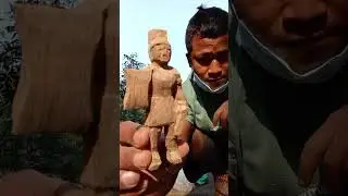 Making Wooden key chain  Garo warrior name matgrik