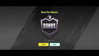 PUBG MOBILE: Bonus pass activation