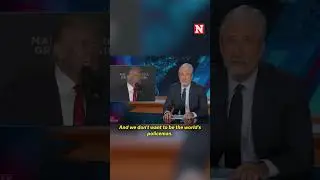 Jon Stewart Calls Out Trump&rsquo;s Shift In Foreign Policy