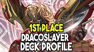 Yu-Gi-Oh! 1st Place Dracoslayer Deck Profile December 2022