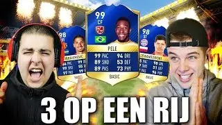 3 OP EEN RIJ VS FIFAZLATANNL #8 - FIFA 17 NEDERLANDS