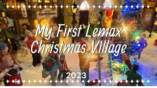 My First Lemax Christmas Village  2023 🎄 | Il mio primo villaggio di Natale ✨