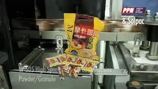 Solpac 505 High Speed 3 Sided Seal Pouch Machine