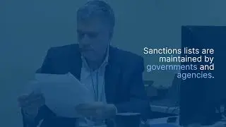 What is sanctions screening? Financial crime prevention explained.