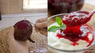 Kırmızı pancar reçeli nasıl yapılır? #pancarreçeli
