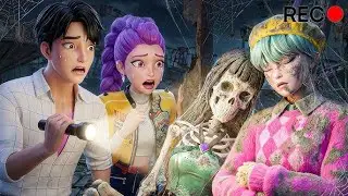 Vlog : Baby Saja Explores a Terrifying Abandoned Park 😱 | Scary Vlog -K-pop Demon Hunter 