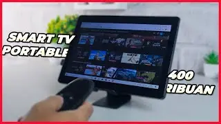 Smart TV Portable 400 Ribuan aja!! TV Portable 10 inch murah