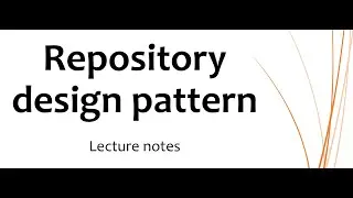 Repository Design Pattern