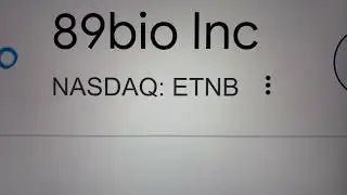 🔴 89bio Inc. ETNB Stock Trading Facts 🔴