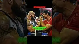 Bodybuilder messed with Armwrestling Legend 🔥🥶 Devon Larratt vs Braun Strowman