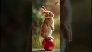 🐰✨ Cute rabbits and their daily activities 🥕🌿#cute #cutebaby #rabbit #shorts #shortvideo #lovely