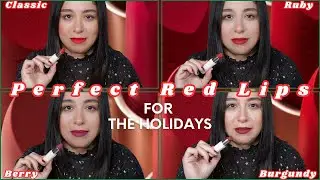 Perfect Red Lips for the Holidays: Tips, Shades, and Tricks.