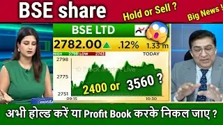 BSE share latest news,Buy or sell ? Future Analysis,CDSL,BSE LTD share news,Target Tomarrow,NSE IPO