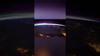 Celestial magic - Earth view from Space Mar 2023