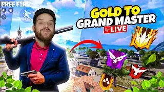 FREE FIRE SERIOUS RANK PUSH ON LIVE || BIN ZAID GAMING  👽#binzaid #freefirelive