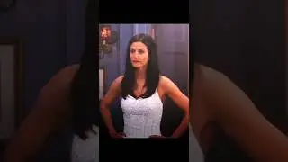 Chandler sees monica in a wedding dress for the first time 🥰 #friends #movie #video #shorts