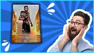 A 2024 Topps Gold Label UFC Viewer Mail day!