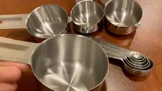 LOVE IT! TILUCK Stainless Steel Measuring Cups & Spoons Set!  B091JXDLDX