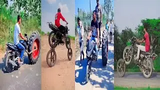 Boy's ATTITUDE RIDER's😎 PRO RIDER'S🥶 X HEAVY STUN @TheUK07Rider @Motovloggerjannustunts