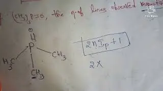 GATE 2006 QUESTION based on         C & P NMR SPECTROSCOPY.