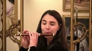 G.Ph. Telemann Fantasia XI for flute - G major - baroque piccolo