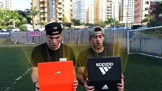 NIKE vs ADIDAS - QUAL CHUTEIRA É A MELHOR?!