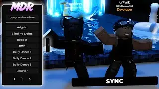 Roblox Studio - Dance Sync System, Dance UI Showcase (For sale)