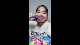 Cute Candy Live Big Face Candy eat candy 🍭 so cute 🥰 #trending #gaming #drawing
