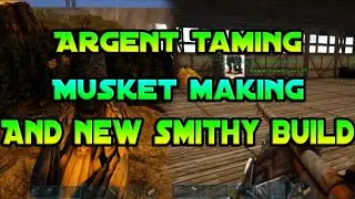 Argentavis taming and making the musket - Ark Primitive plus ep 5