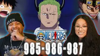 The Attack On Kaido Begins! One Piece Reaction Episode 985 986 987 | Op Reaction