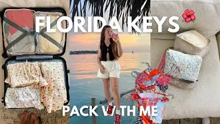 Pack with me to THE FLORIDA KEYS | KEY WEST FLORIDA PACKING VLOG