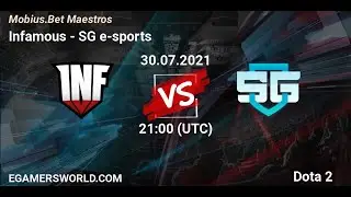 SG Sports vs Infamous - Mobius.Bet Maestros Cast En Espa&ntilde;ol