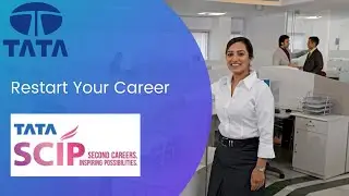 TATA SCIP|Women Career Returnship Program|Second Careers Inspiring Possibilities|Paid Internship|
