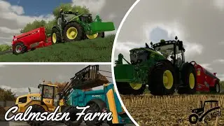 Slurry and Muck Spreading ~ Calmsden Farm FS22