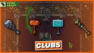 TIBIA: CLUBS DE KNIGHT DO LEVEL 8 AO 400+ (SET EK)